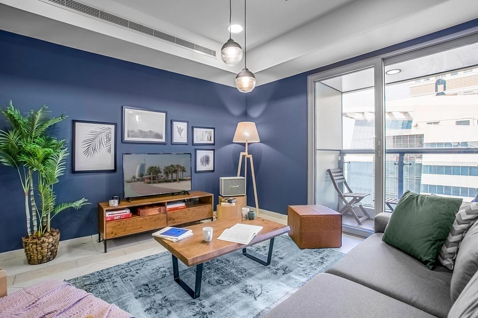 Apartment Blueground Marina Pool Gym Dxb-287 Dubai